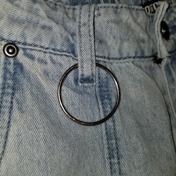 Hot Topic Jogger Jeans Jrs/Teen Sm Cargo Parachute Preppy 90s-y2k - Picture 4 of 8